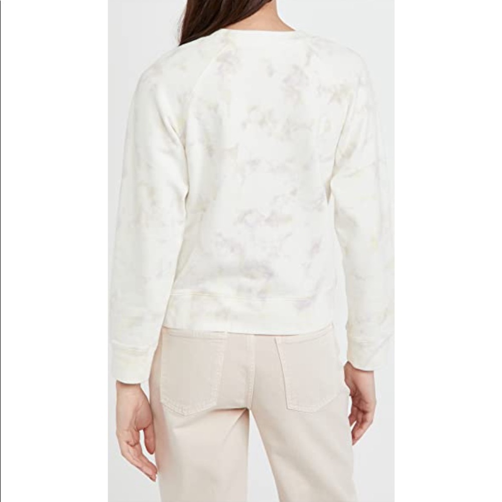 Madewell Tie Die Sweatshirt in Warm Violet NWOT - Picture 5 of 9